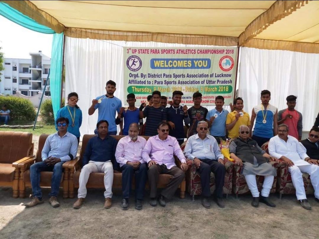 3rd U.P. State Para Sports Athletics Championships -2018